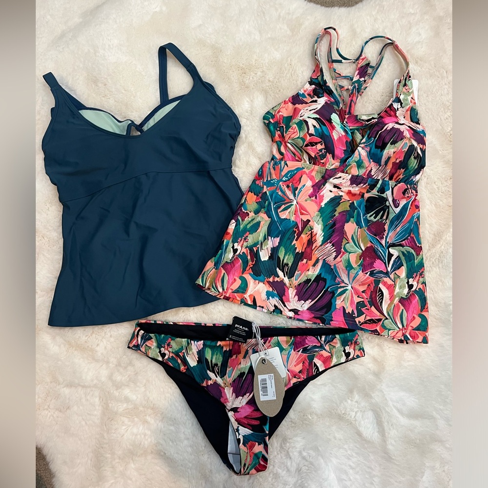 New Prana swim three piece bundle